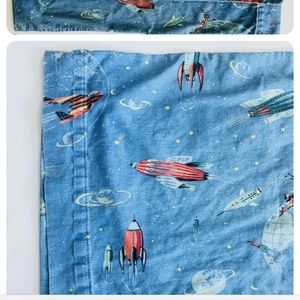 ISO Garnet Hill Space rocket ship bedding